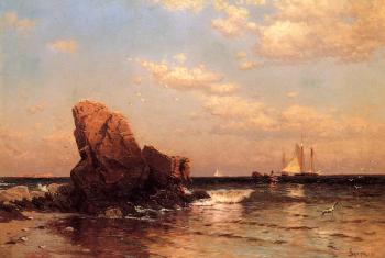 Alfred Thompson Bricher : By the Shore